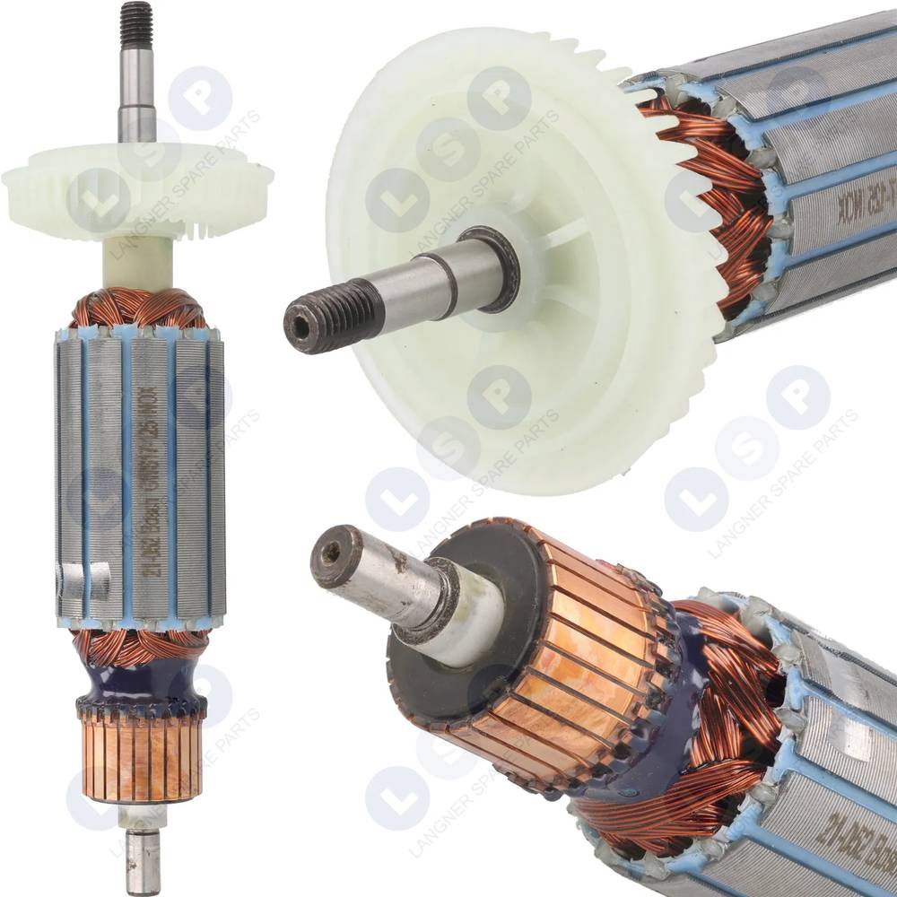 BOSCH GWS 15 rotor brúsky 17-125 CIT 1607000V36